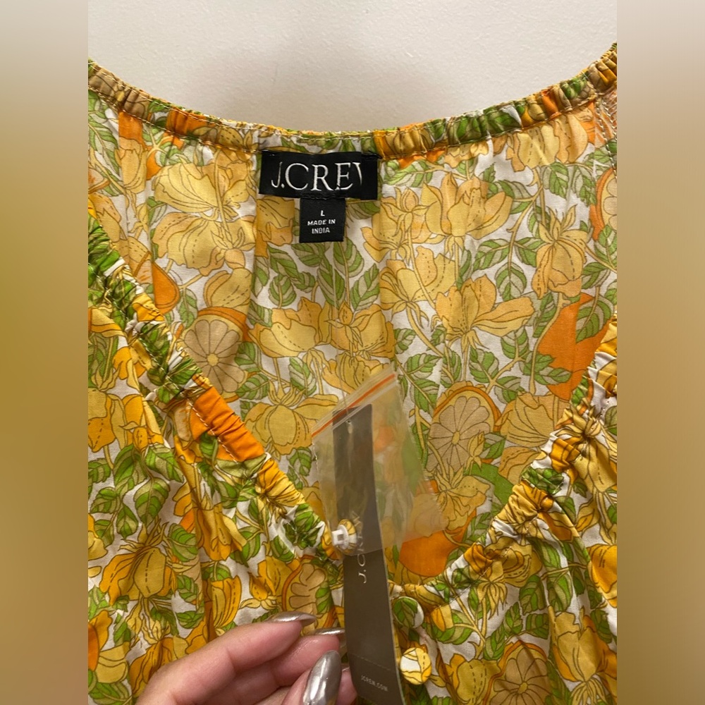 NWT JCrew Limone Dress